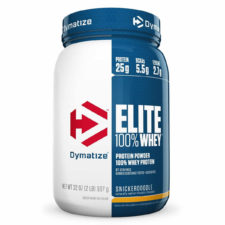 Dymatize Elite 100% Whey Protein Powder – 2 lbs