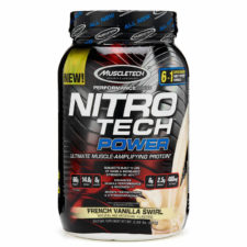 MuscleTech Nitro-Tech Power Whey Protein Powder – 2 lbs