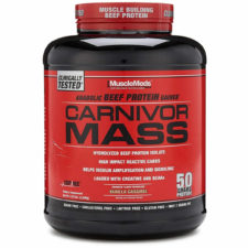 MuscleMeds Carnivor Mass Protein Mass Gainer – 5.6 lbs