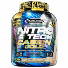 Muscletech Performance Series Nitro Tech Casein Gold Protein Powder – 5 lbs