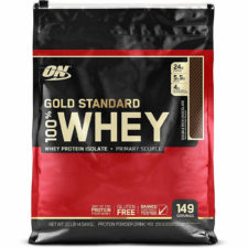 Optimum Nutrition Gold Standard 100% Whey Protein Powder – 10 lbs