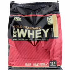 Optimum Nutrition Gold Standard 100% Whey Protein Powder – 7.6 lbs