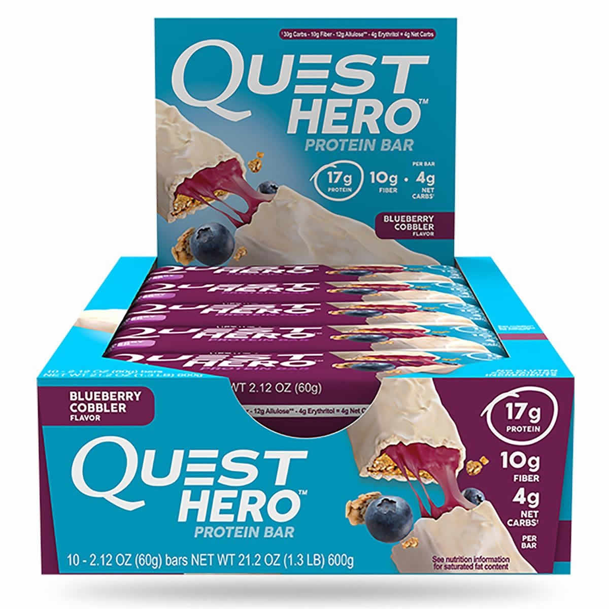 Quest Nutrition Quest HERO Bar Protein Bars 10 count Protein SuperMart